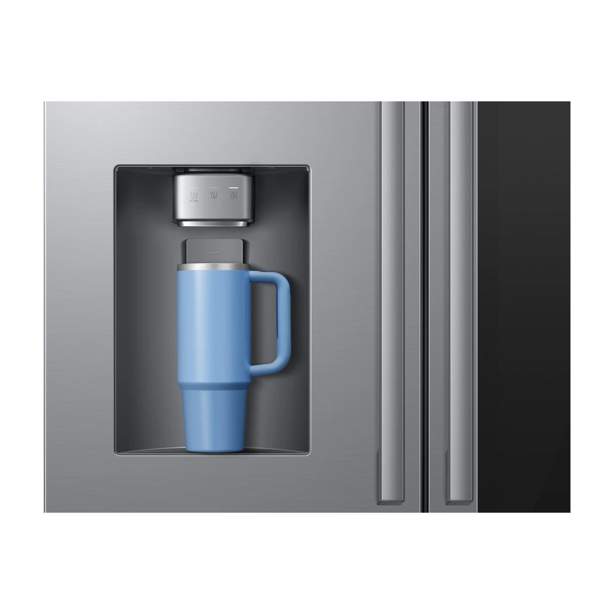 Samsung Refrigeradora French Door Digital Inverter de 3 Puertas | Auto View | WiFi | All-Around Cooling | SpaceMax | Ice Maker | Dispensador de Agua y Hielo | 28.5p3