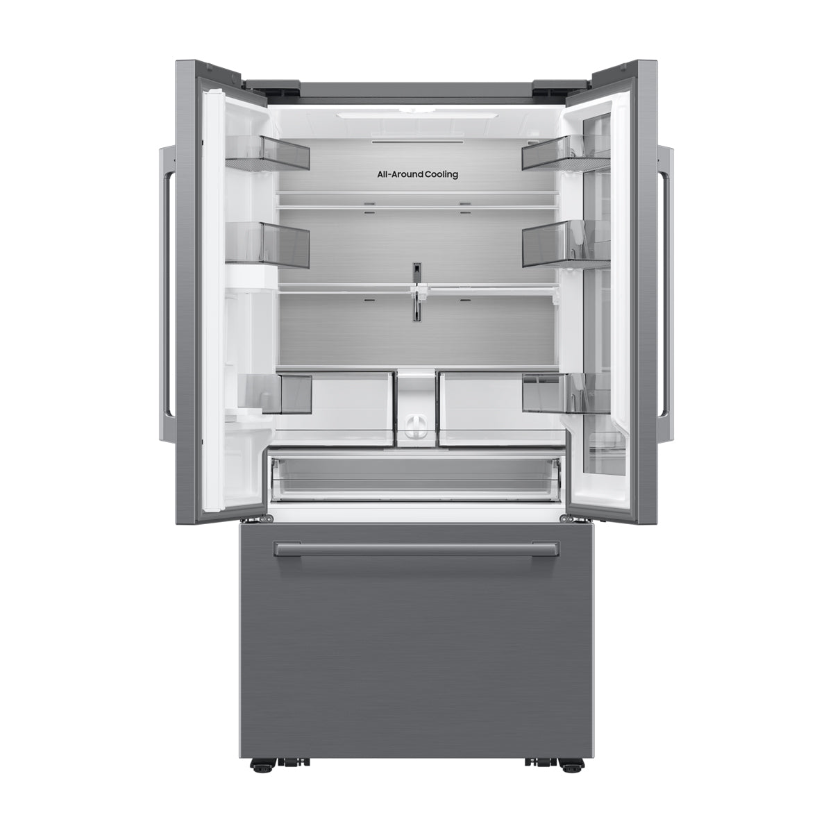 Samsung Refrigeradora French Door Digital Inverter de 3 Puertas | Auto View | WiFi | All-Around Cooling | SpaceMax | Ice Maker  | Dispensador de Agua | 29.5p3