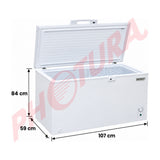 Sankey Congelador Comercial Horizontal Inverter de 10.35p3