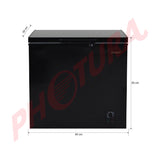 Sankey Congelador Horizontal de 5.16p3 | Negro