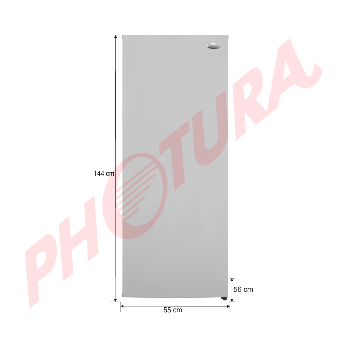 Sankey Congelador Vertical de 6.92p3 | Blanco