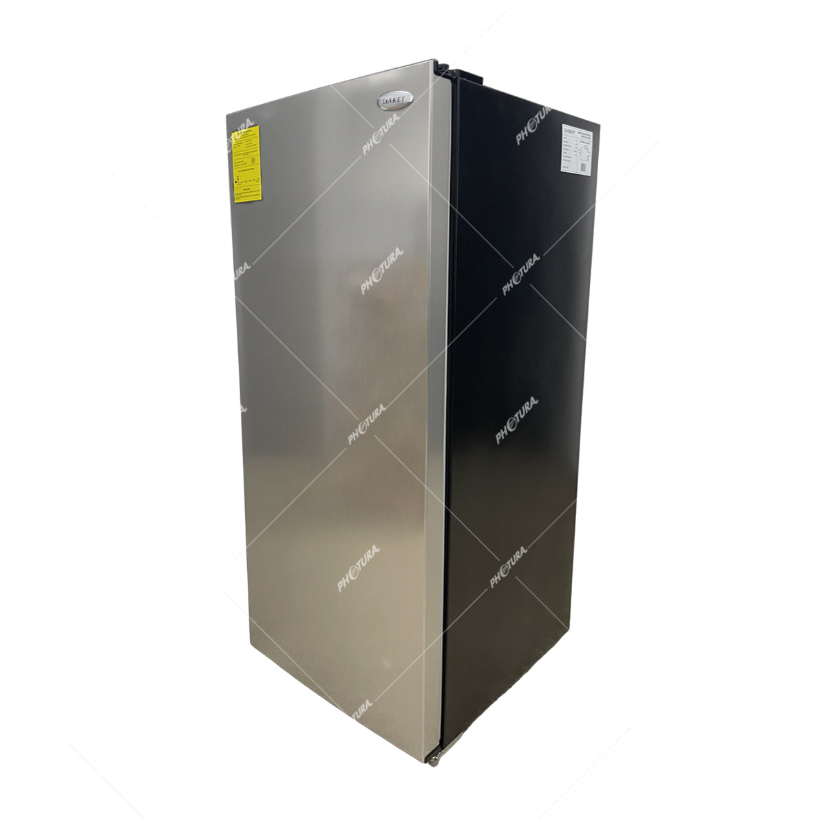 Sankey Congelador Vertical de 7.06p3 | Plateado