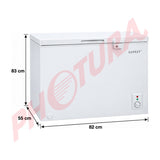 Sankey Congelador Comercial Horizontal de 7.03p3