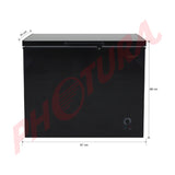 Sankey Congelador Horizontal de 9.04p3 | Negro