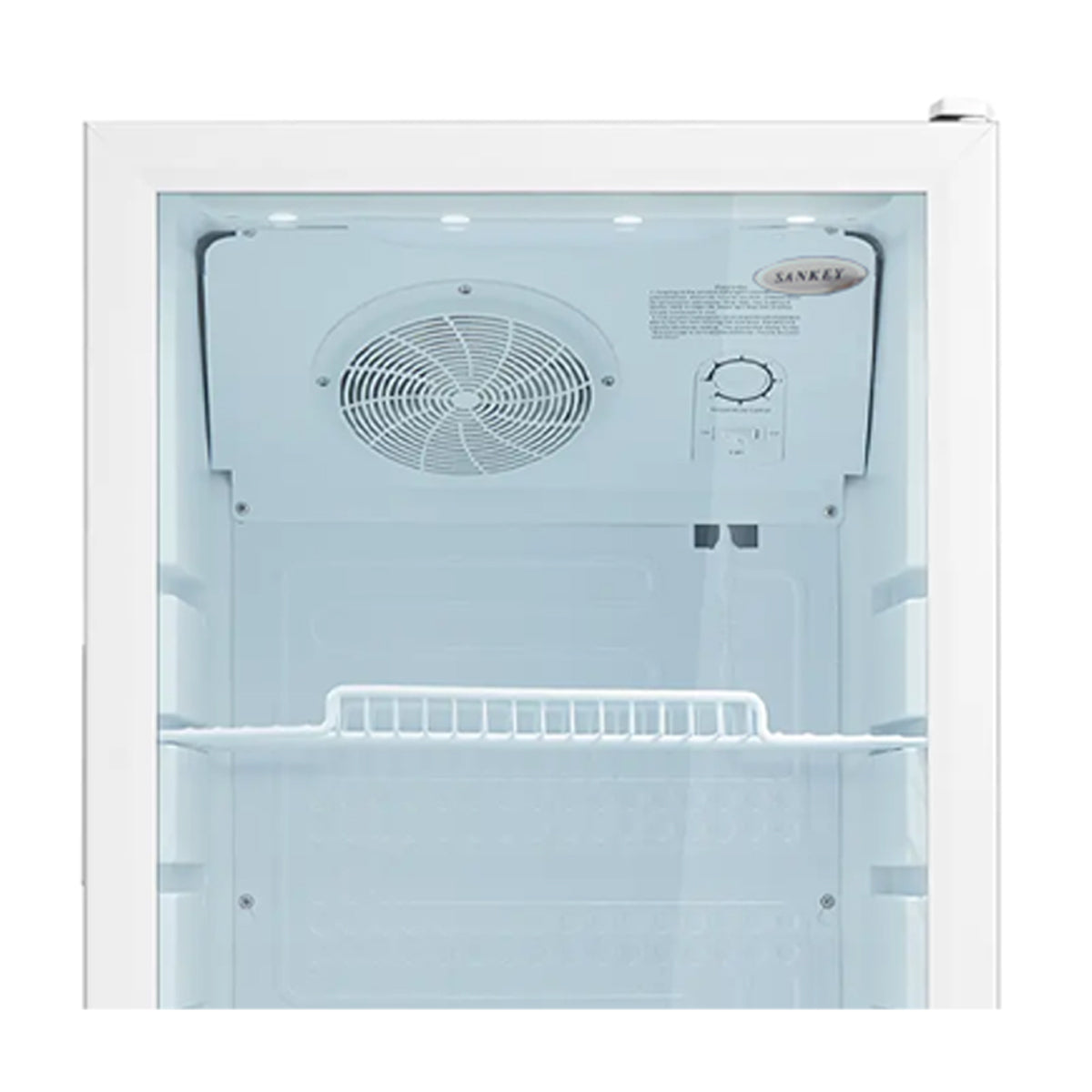 Sankey Vitrina Comercial de 1 Puerta | Cierre Automático | Seguridad con Llave | 7.45p3