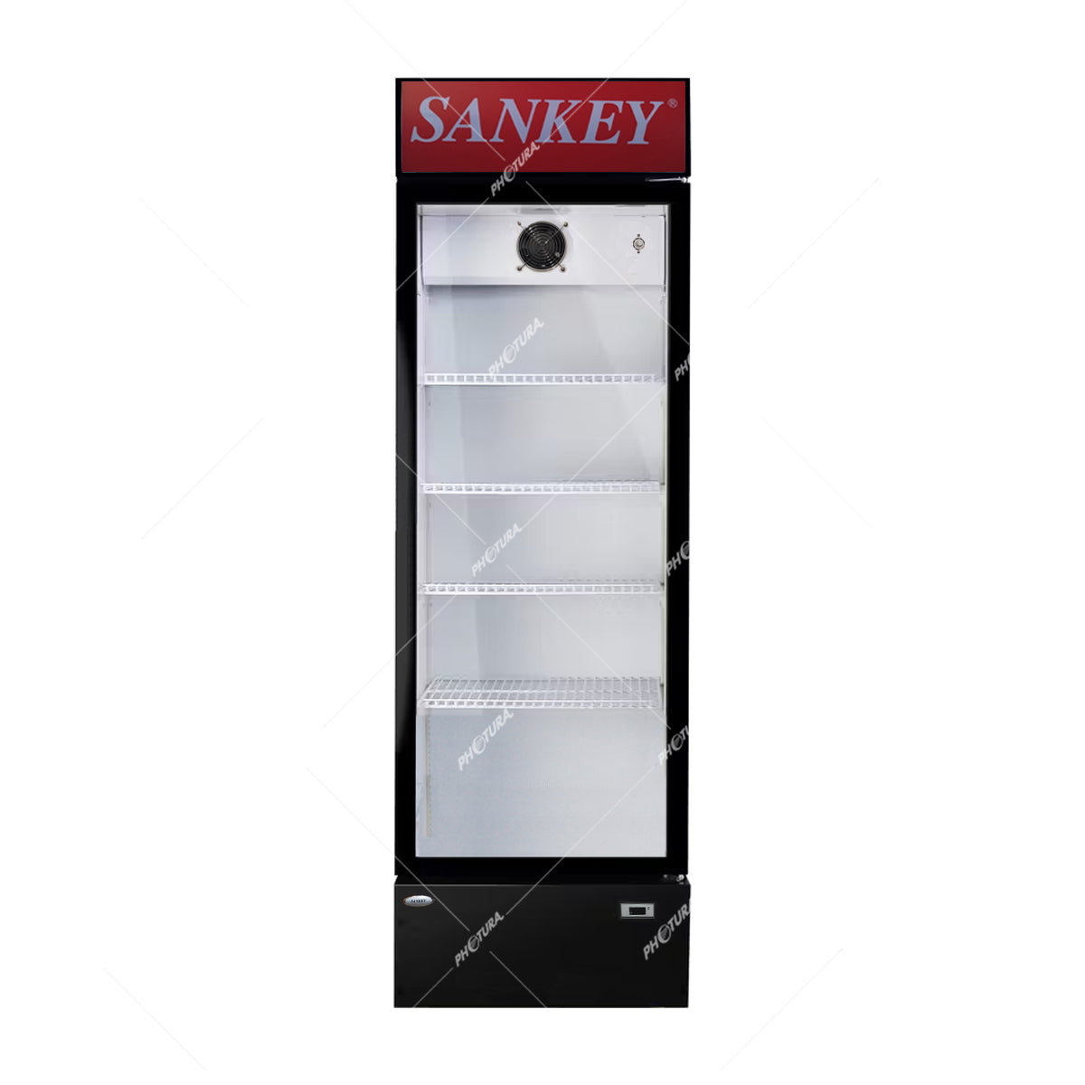 Sankey Vitrina Comercial de 1 Puerta | Cierre Automático | Seguridad con Llave | 11.94p3