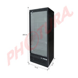 Sankey Vitrina Comercial de 1 Puertas | Cierre Automático | Seguridad con Llave | 21.68p3