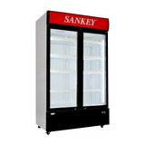 Sankey Vitrina Comercial de 2 Puertas | Cierre Automático | Seguridad con Llave | 24.29p3