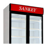 Sankey Vitrina Comercial de 2 Puertas | Cierre Automático | Seguridad con Llave | 24.29p3