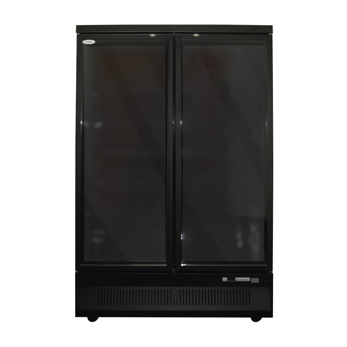 Sankey Vitrina Comercial de 2 Puertas | Cierre Automático | Seguridad con Llave | 38.18p3