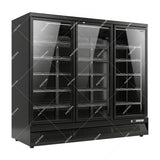 Sankey Vitrina Comercial de 3 Puertas | Cierre Automático | Seguridad con Llave | 58.76p3