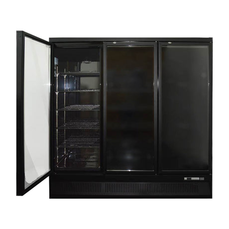 Sankey Vitrina Comercial de 3 Puertas | Cierre Automático | Seguridad con Llave | 58.76p3
