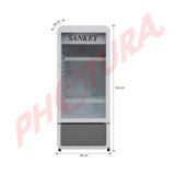 Sankey Vitrina Comercial de 1 Puerta | Cierre Automático | Seguridad con Llave | 7.06p3