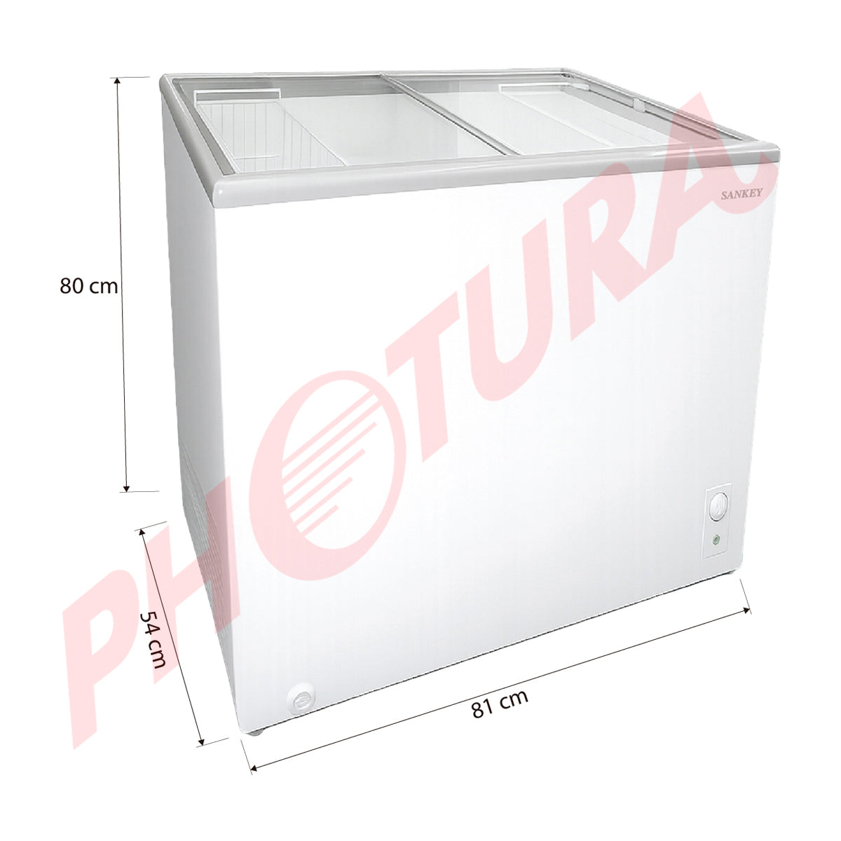 Sankey Congelador Comercial Horizontal de 5.89p3