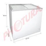 Sankey Congelador Comercial Horizontal de 5.89p3