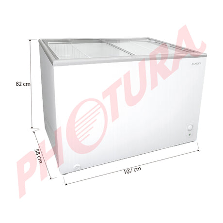 Sankey Congelador Comercial Horizontal de 8.68p3