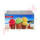 Sankey Congelador Comercial Horizontal de 8.97p3 | Azul