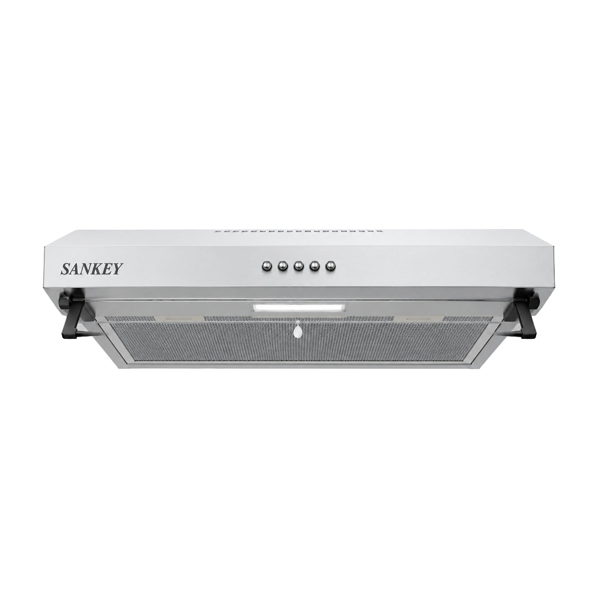 Sankey Extractor de Grasa de 60cm | Tipo Compacto | 3 Velocidades | Plateado