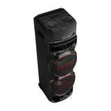 LG Equipo de Sonido | Super Bass Boost | Doble Woofer | DJ Pad | Karaoke | Luces LED | Multi Bluetooth