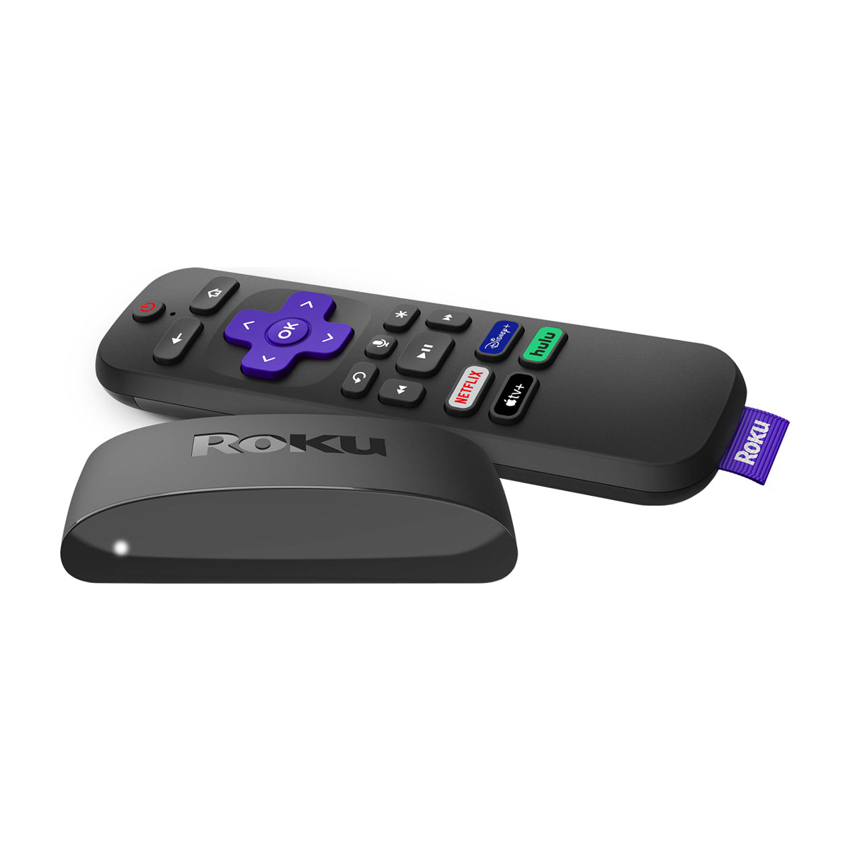 Roku Express 4K+ Reproductor de Streaming | HD/4K/HDR | Incluye Control Remoto con Búsqueda por Voz y Cable HDMI Premium