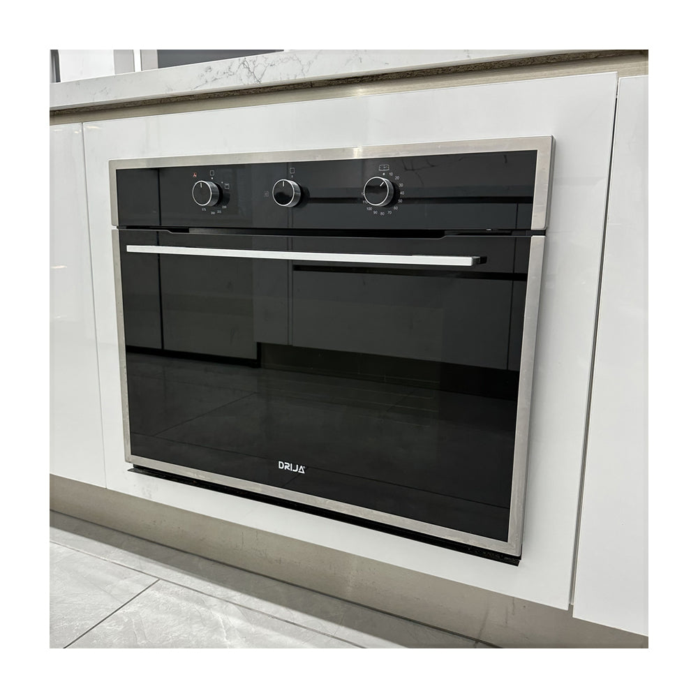 Drija Roma 76 Gas Horno Multifuncional Empotrable a Gas | Puerta de Triple Vidrio | 250°C