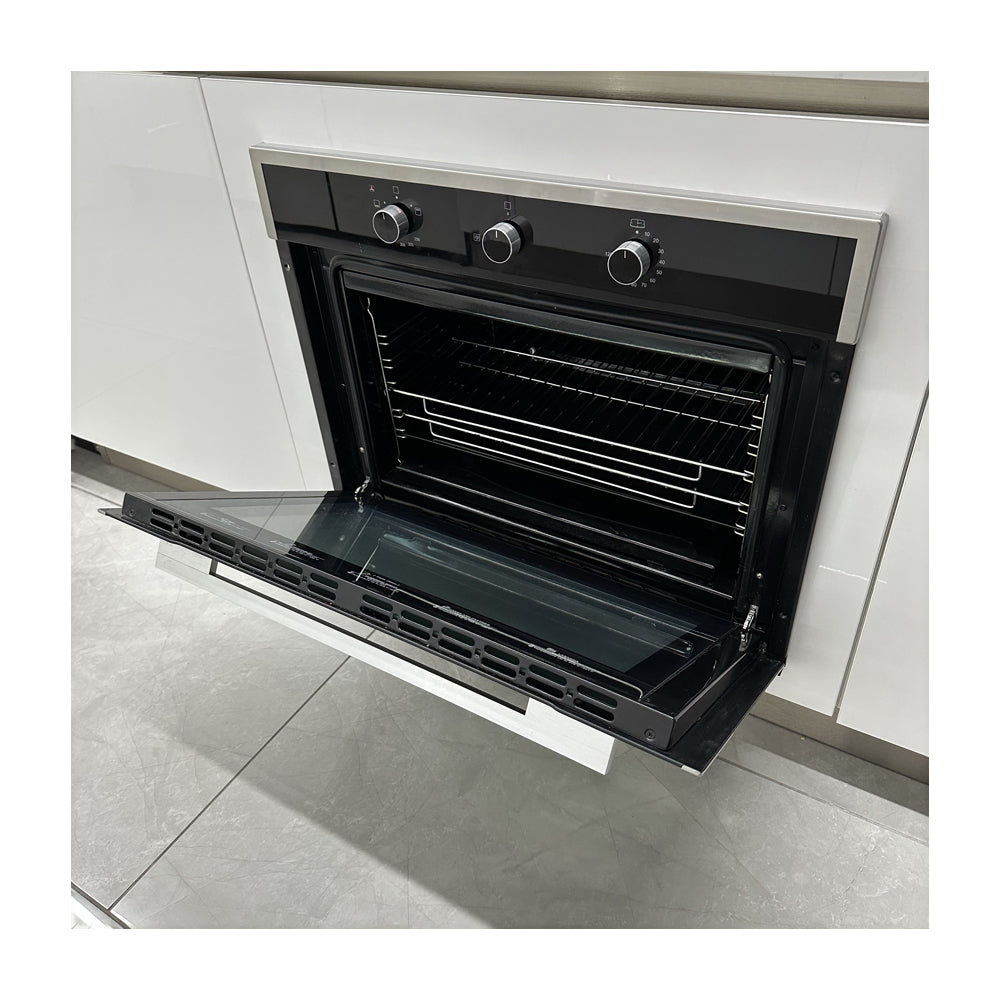Drija Roma 76 Gas Horno Multifuncional Empotrable a Gas | Puerta de Triple Vidrio | 250°C