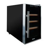 Drija Rosso 8 Vinera Termoeléctrica de 8 Botellas | Rejillas de Madera Deslizables