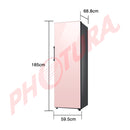 Samsung BESPOKE Refrigeradora de 1 Puerta Digital Inverter | Modulos Personalizables | All Around Cooling | Power Cool | Estantes Ajustables | 13.67p3 | Glam Pink
