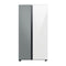 Samsung BESPOKE Refrigeradora Side By Side Digital Inverter | All Around Cooling | SpaceMax | Dual Ice Maker | 23p3 | Satin Gray / Clean White