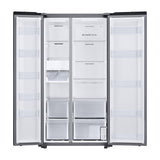 Samsung BESPOKE Refrigeradora Side By Side Digital Inverter | All Around Cooling | SpaceMax | Dual Ice Maker | 22.6p3 | Satin Gray Clean White