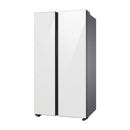 Samsung BESPOKE Refrigeradora Side By Side Digital Inverter | All Around Cooling | SpaceMax | Ice Maker | 23p3 | Clean White
