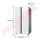Samsung BESPOKE Refrigeradora Side By Side Digital Inverter | All Around Cooling | SpaceMax | Ice Maker | 22.60p3 | Clean White