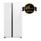 Samsung BESPOKE Refrigeradora Side By Side Digital Inverter | All Around Cooling | SpaceMax | Ice Maker | 22.6p3 | Clean White