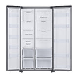 Samsung BESPOKE Refrigeradora Side By Side Digital Inverter | All Around Cooling | SpaceMax | Ice Maker | 22.60p3 | Clean White