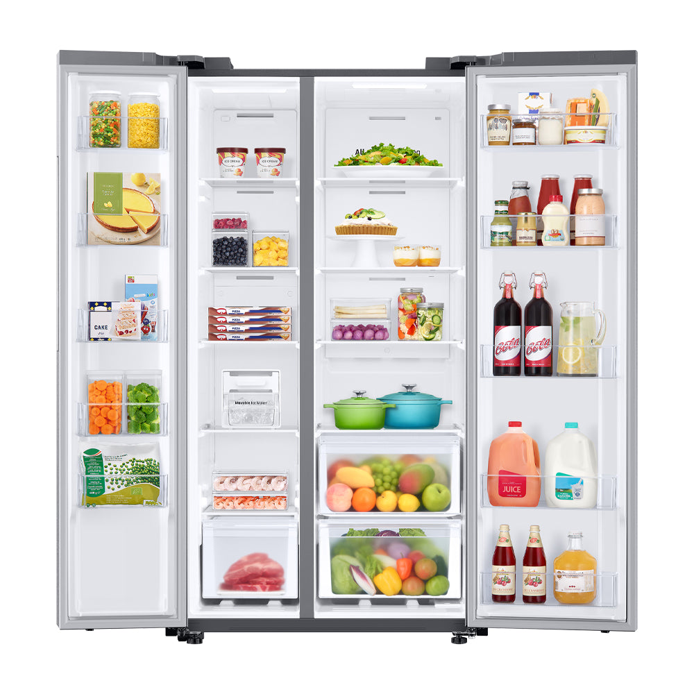 (Outlet) Samsung Refrigeradora Side By Side Digital Inverter | All-Around Cooling | SpaceMax | Power Cool | 28.1p3