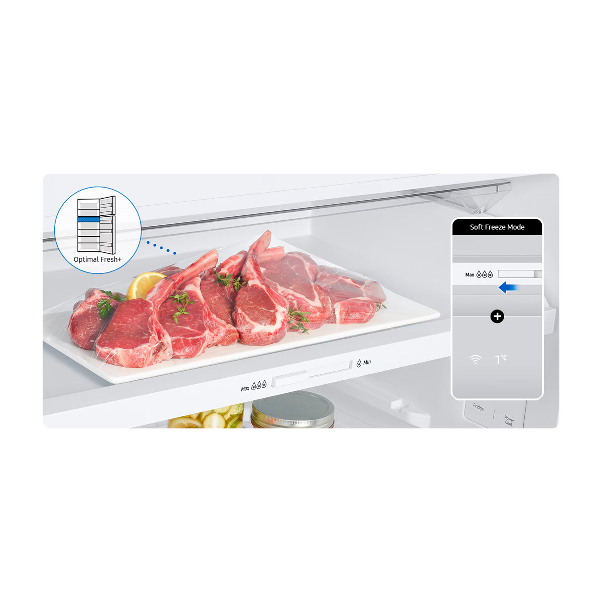 Samsung Refrigeradora Top Freezer Digital Inverter | All-Around Cooling | SpaceMax | AI Energy | 10.66p3