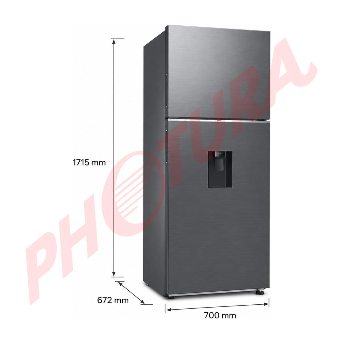 Samsung Refrigeradora Top Freezer Digital Inverter | All-Around Cooling | AI Energy | Dispensador de Agua | 13.66p3