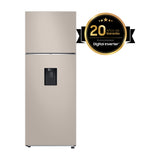 Samsung BESPOKE Refrigeradora Top Freezer Digital Inverter | All-Around Cooling | OptimalFresh+ | AI Energy | Dispensador de Agua | 18.47p3 | Beige