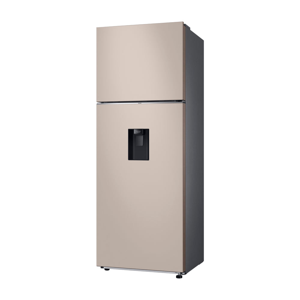 Samsung BESPOKE Refrigeradora Top Freezer Digital Inverter | All-Around Cooling | OptimalFresh+ | AI Energy | Dispensador de Agua | 18.47p3 | Beige
