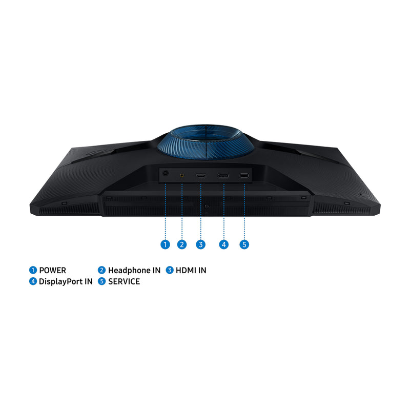 Samsung Odyssey G3 Monitor Gaming VA LED Full HD HDR10 de 24" | AMD FreeSync | Flicker Free | 180Hz | 1ms