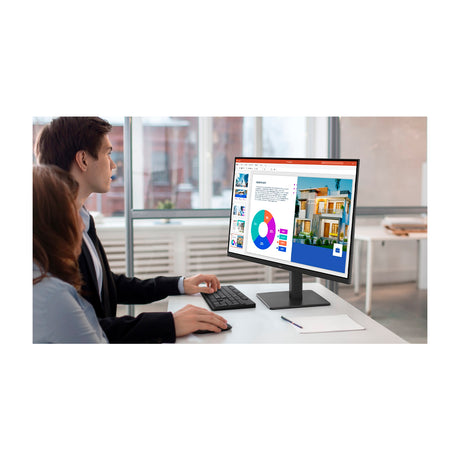 Samsung Essential S32GF Monitor IPS LED Full HD de 24" | Diseño Ultradelgado | Flicker Free | Game Mode | Contrast Ratio