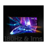 Samsung Odyssey G5 Monitor Gaming IPS QHD HDR de 27" | G-Sync | Flicker Free | 180Hz | 1ms