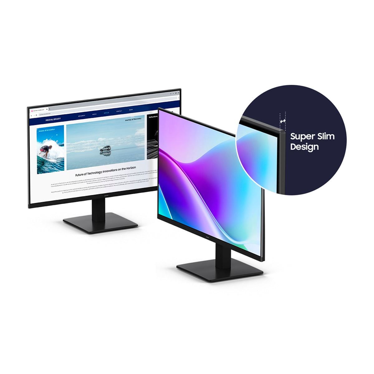 Samsung Essential S32GF Monitor IPS LED Full HD de 27" | Diseño Ultradelgado | Flicker Free | Game Mode | Contrast Ratio