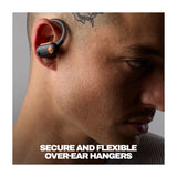 Skullcandy Push ANC Active Audífonos Inalámbricos Bluetooth | Negro Naranja