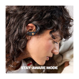 Skullcandy Push ANC Active Audífonos Inalámbricos Bluetooth | Negro Naranja