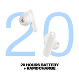 Skullcandy Smokin Buds True Wireless Audífonos Inalámbricos Bluetooth | Bone