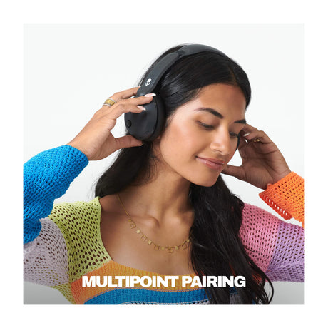 Skullcandy Icon 180 Audífonos Inalámbricos Bluetooth On-Ear | Negro