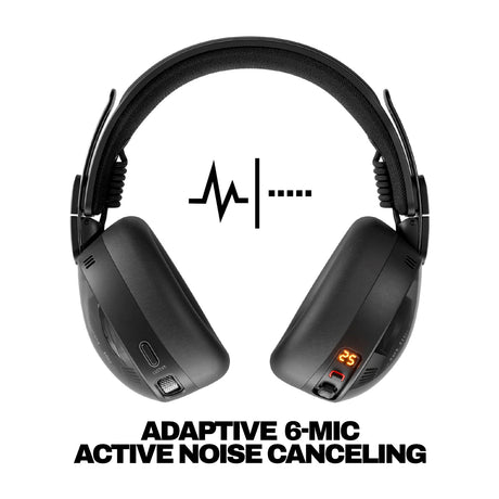 Skullcandy Aviator 900 ANC Audífonos Inalámbricos Bluetooth Over-Ear | Active Noise Cancelling | Negro