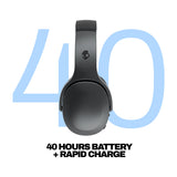Skullcandy Crusher 540 Active Audífonos Inalámbricos Bluetooth Over-Ear | Coal