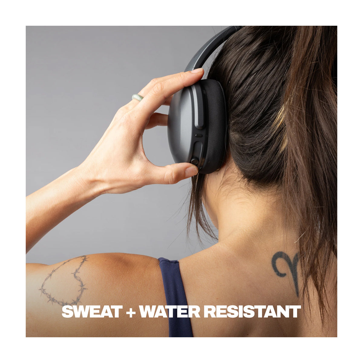 Skullcandy Crusher 540 Active Audífonos Inalámbricos Bluetooth Over-Ear | Coal